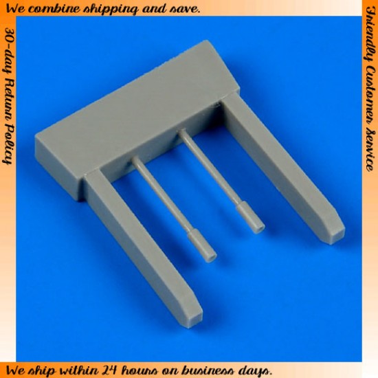 1/72 Sukhoi Su-7BMK/Su-7U Gun Barrels for Modelsvit kits 