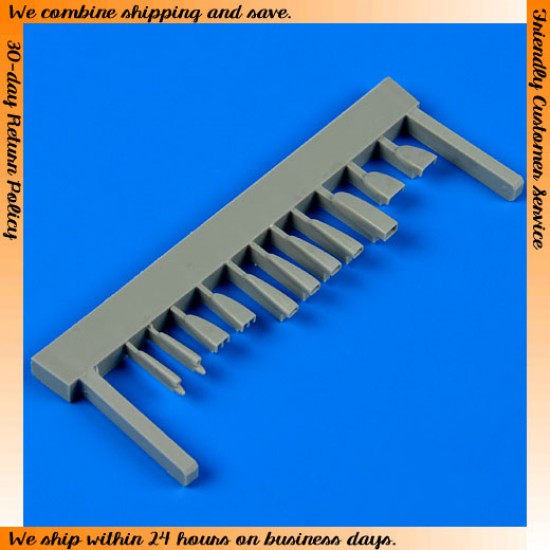 1/72 Sukhoi Su-7BMK/Su-7U Air Scoops for Modelsvit kits 