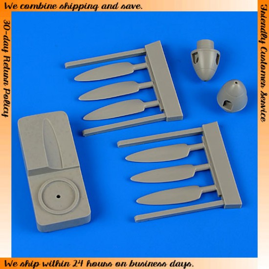 1/72 Junkers Ju 88A-4/C-6 Propeller w/tool for Hasegawa and Revell kits