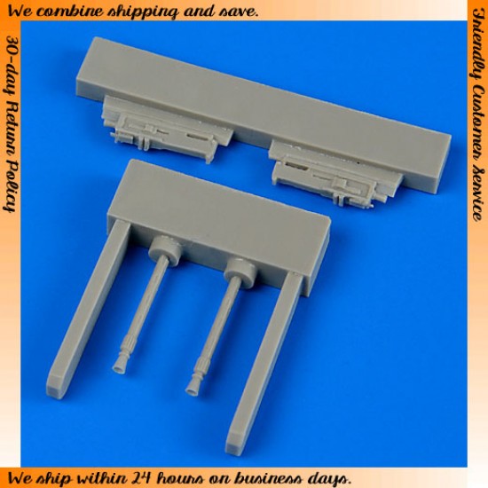 1/72 Gloster Gladiator Guns for Airfix kit