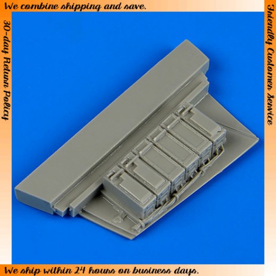 1/72 McDonnell Douglas F-15C Eagle Electronic Boxes for Hasegawa kit
