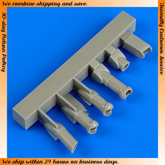 1/72 Messerschmitt Bf110 Air Intakes for Eduard kit