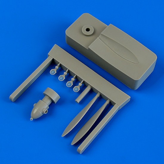1/72 Polikarpov I-153 Propeller "A" w/Tool for ICM kit (resin)