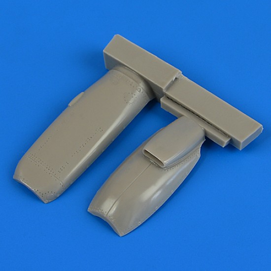 1/72 Supermarine Spitfire Mk.IXc Early Engine Covers for Eduard kit