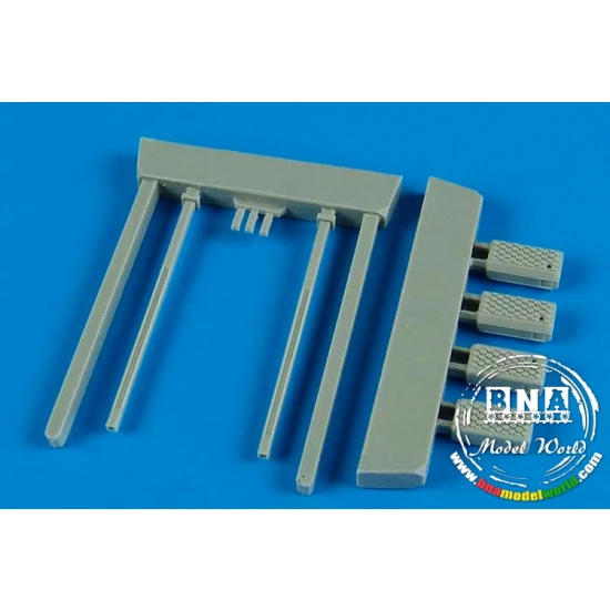 1/48 US Navy Polyurethane Wheel Chock NWC-4/5 - Early Type