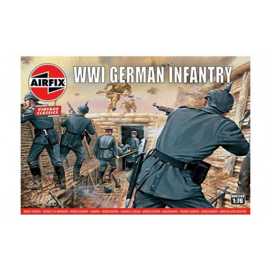 1/76 Vintage Classics - WWI German Infantry (48 figures)