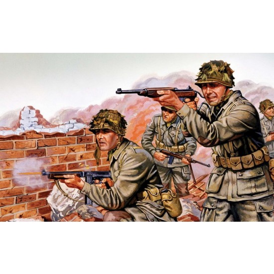 1/76 WWII US Paratroops (48 parts)