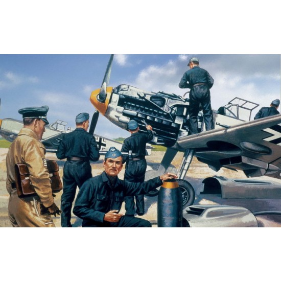 1/76 Luftwaffe Personnel Figure Set