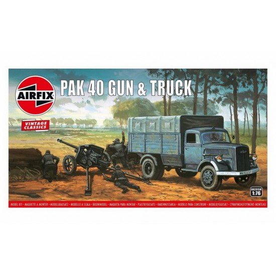 1/76 Vintage Classics - PAK 40 Gun & Truck