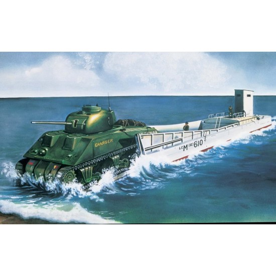 1/76 Landing Craft Mechanised (LCM) Mk.III & Sherman Tank