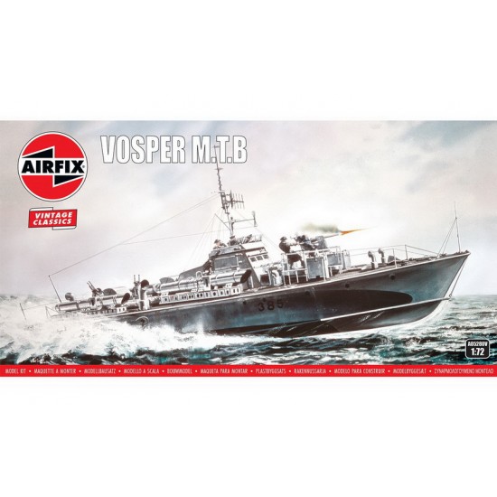 1/72 Vosper M.T.B Motor Torpedo Boat
