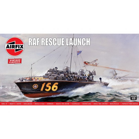 1/72 RAF Rescue Launch Military Boat