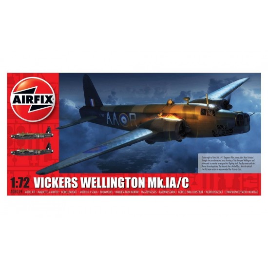 1/72 British Medium Bomber Vickers Wellington Mk.IC