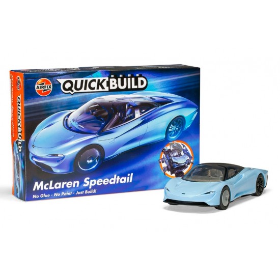 QUICKBUILD McLaren Speedtail Plastic Brick Construction Toy