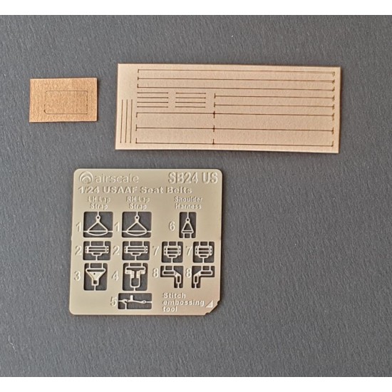 1/24 USAAF Seatbelts