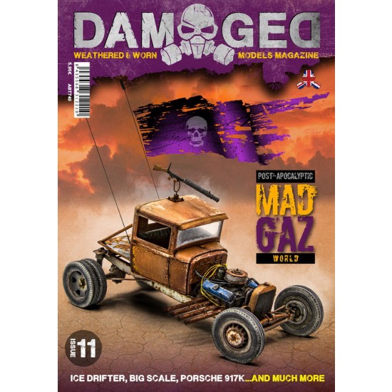 Damaged Magazine Issue No. 11 - Worn and Weathered Models (English, 72 pages)