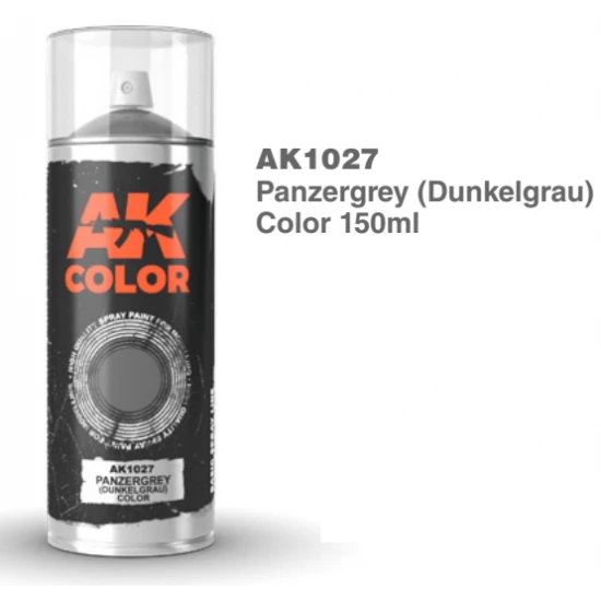 Panzergrey (Dunkelgrau) Colour Spray (150ml)