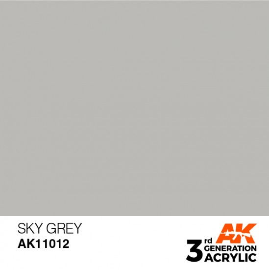 Acrylic Paint (3rd Generation) - Sky Grey (17ml)