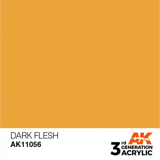 Acrylic Paint (3rd Generation) - Dark Flesh (17ml)