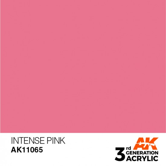 Acrylic Paint (3rd Generation) - Intense Pink (Intense Colours, 17ml)