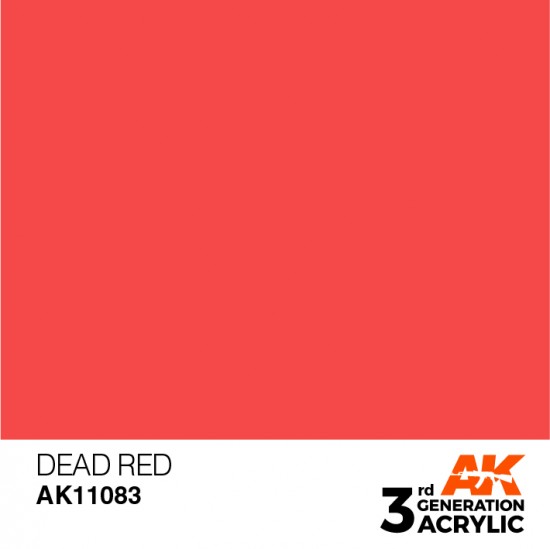 Acrylic Paint (3rd Generation) - Dead Orange (17ml)