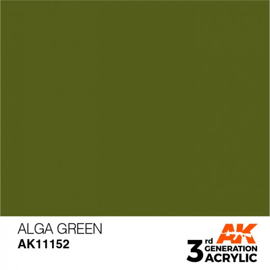 Acrylic Paint (3rd Generation) - Alga Green (17ml)