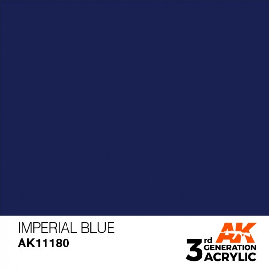 Acrylic Paint (3rd Generation) - Imperial Blue (17ml)