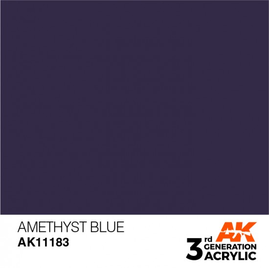 Acrylic Paint (3rd Generation) - Amethyst Blue (17ml)