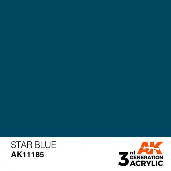 Acrylic Paint (3rd Generation) - Star Blue (17ml)