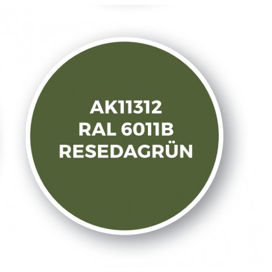 Acrylic Paint (3rd Generation) for AFV - RAL 6011B Resedagrun (17ml)