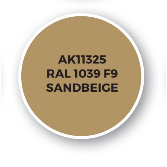 Acrylic Paint (3rd Generation) for AFV - RAL 1039 F9 Sandbeige (17ml)