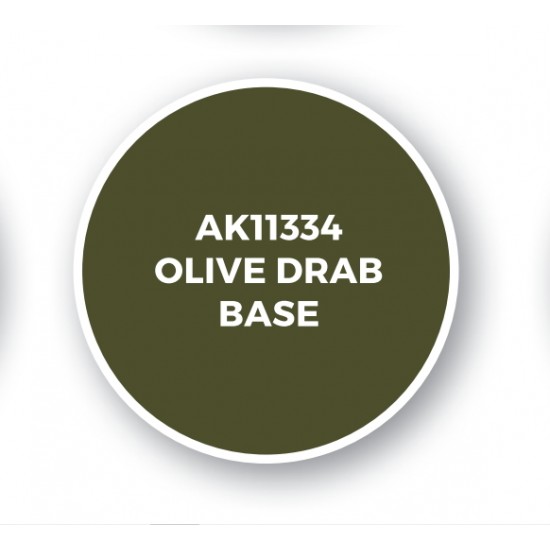 Acrylic Paint (3rd Generation) for AFV - Olive Drab Base (17ml)