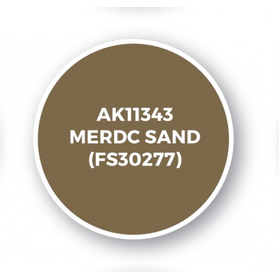 Acrylic Paint (3rd Generation) for AFV - MERDC Sand (FS30277) 17ml