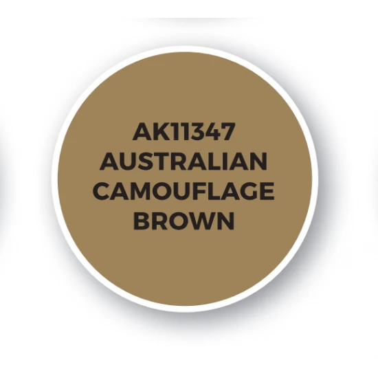 Acrylic Paint (3rd Generation) for AFV - Australian Camouflage Brown (17ml)