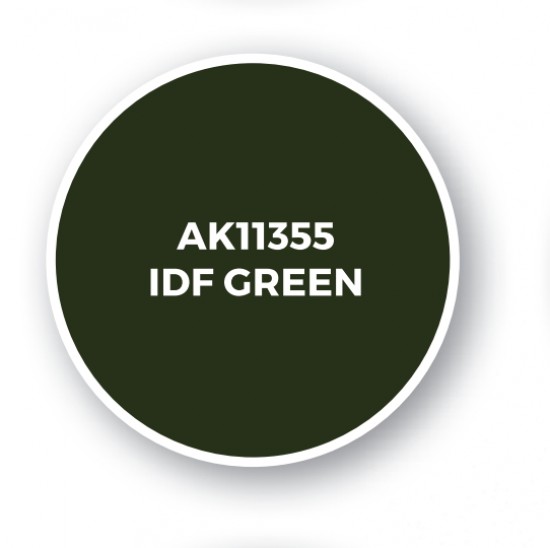 Acrylic Paint (3rd Generation) for AFV - IDF Green (17ml)