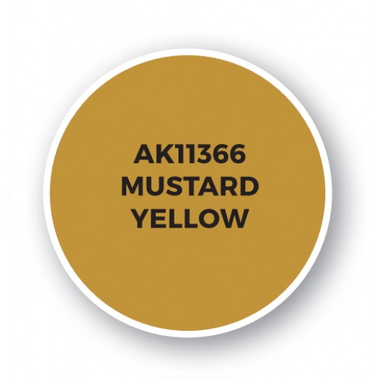 Acrylic Paint (3rd Generation) for AFV - Mustard Yellow (17ml)