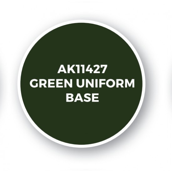 Acrylic Paint (3rd Generation) for Figures - Green Uniform Base (17ml)
