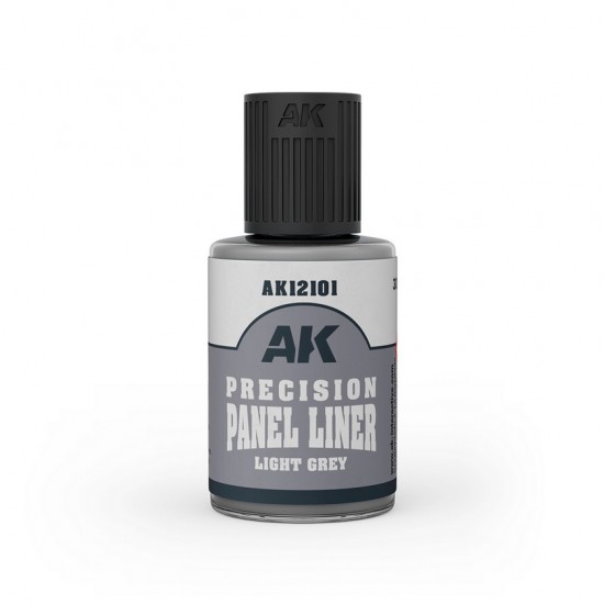Precision Paneliner - Light Grey (30ml, Enamel)