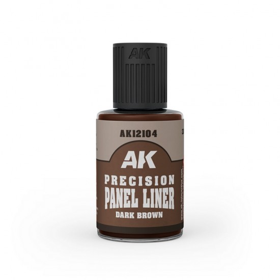 Precision Paneliner - Dark Brown (30ml Enamel)