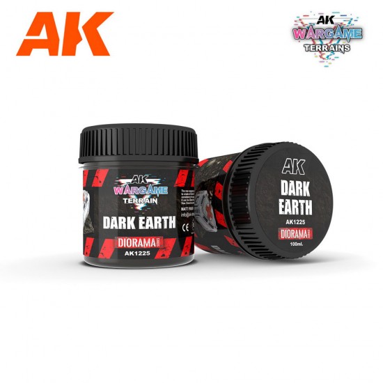 Wargame Battle Ground Terrains - Dark Earth (100ml)