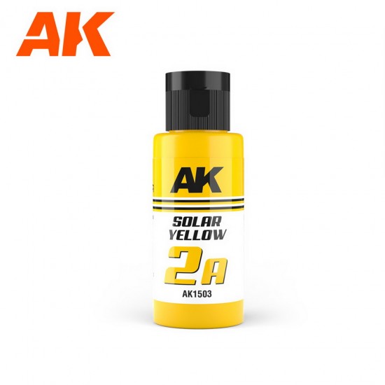 Acrylic Paint - Dual Exo 2A #Solar Yellow (60ml) for Gunpla/Sci-Fi/Mecha/Robots