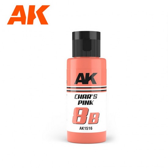 Acrylic Paint - Dual Exo 8B #Char's Pink (60ml) for Gunpla/Sci-Fi/Mecha/Robots