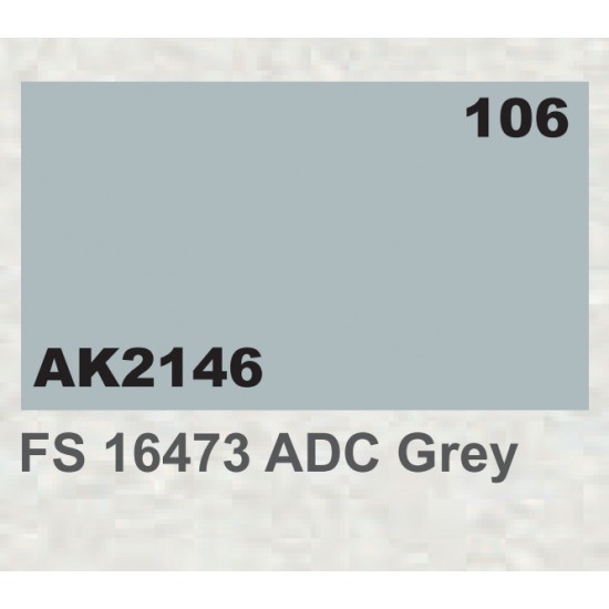 Acrylic Paint - FS 16473 ADC Grey (17ml)