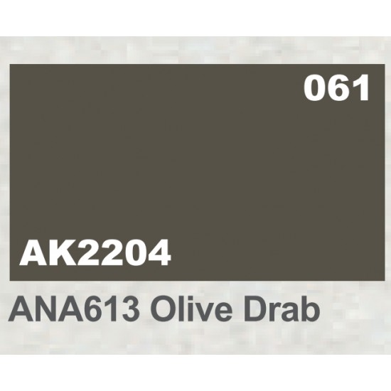 Acrylic Paint - ANA613 Olive Drab (17ml)