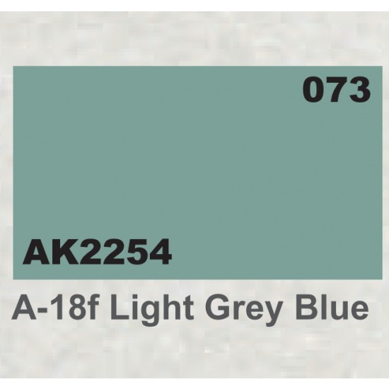 Acrylic Paint - A-18f Light Grey-Blue (17ml)