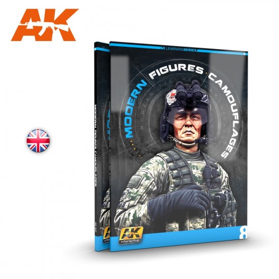 AK Learning Series Vol.8 - Modern Figures Camouflages (English, 92 pages)