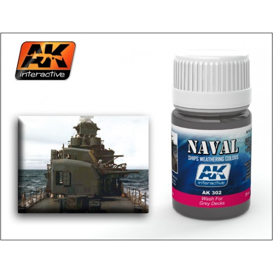 Wash for Ship Grey Decks (Enamel, 35ml)