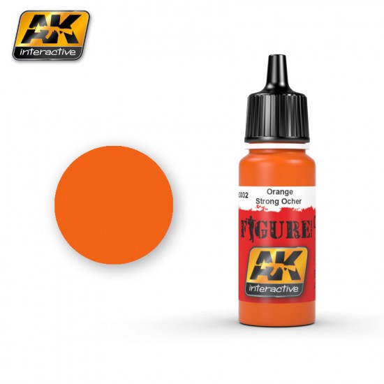 Figure Series Acrylic Paint - Orange / Strong Ochre (17ml)