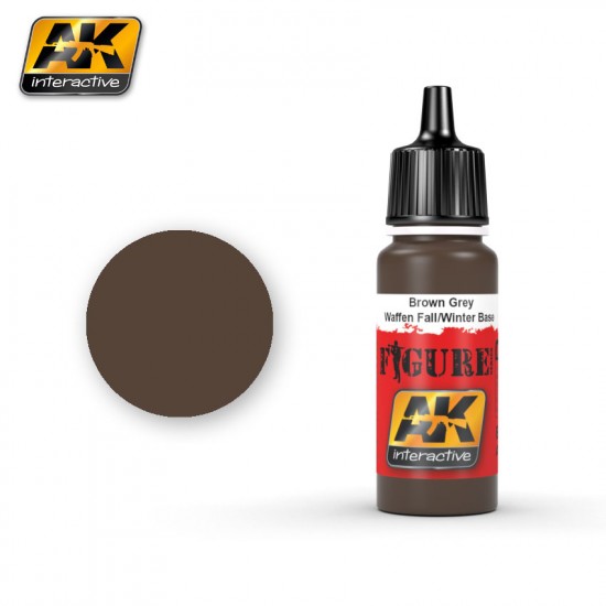 Figure Series Acrylic Paint - Brown Grey / Waffen Fall / Winter Base (17ml)