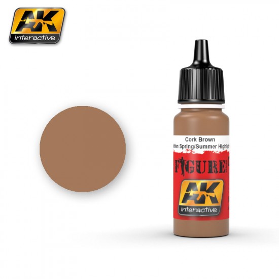 Figure Series Acrylic Paint - Cork Brown / Waffen Spring / Summer Highlight (17ml)